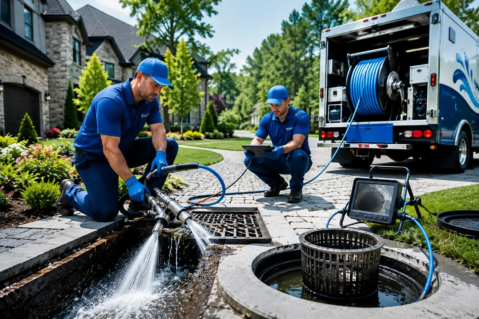 Local outdoor drain cleaning professionals in Goshen, KY